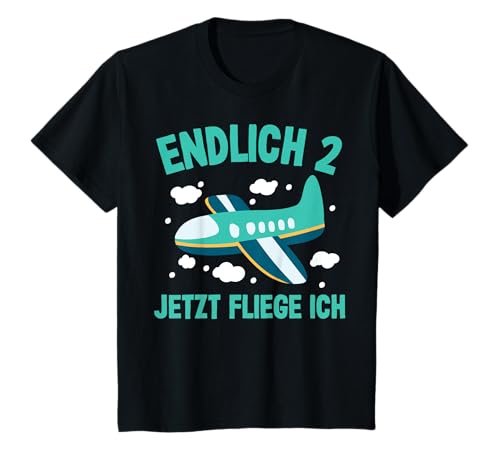 Endlich Zwei Jahre | 2. Geburtstag Jungen Pilot Flugzeug T-Shirt Endlich Zwei Jahre | 2. Geburtstag Jungen Pilot Flugzeug T-Shirt von Flugzeug Geschenke Kindergeburtstag by 83-Tees