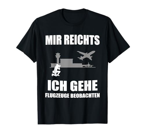 Flugzeuge & Fliegen Lustig - Herren & Damen - Erwachsene - Unisex - Kurzarm - T-Shirt - Schwarz - S - Plane Spotter Geschenk Flugzeuge & Fliegen Lustig - Herren & Damen - Erwachsene - Unisex - Kurzarm - T-Shirt - Schwarz - S - Plane Spotter Geschenk von Flugzeuge & Fliegen Lustig
