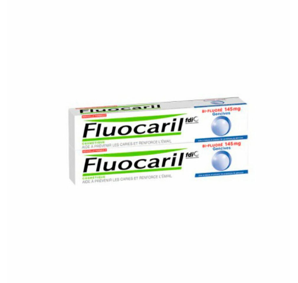 Fluocaril Zahnpasta Zahnpasta Bifluorid 145mg Pack 2 X 75ml Fluocaril Zahnpasta Zahnpasta Bifluorid 145mg Pack 2 X 75ml von Fluocaril