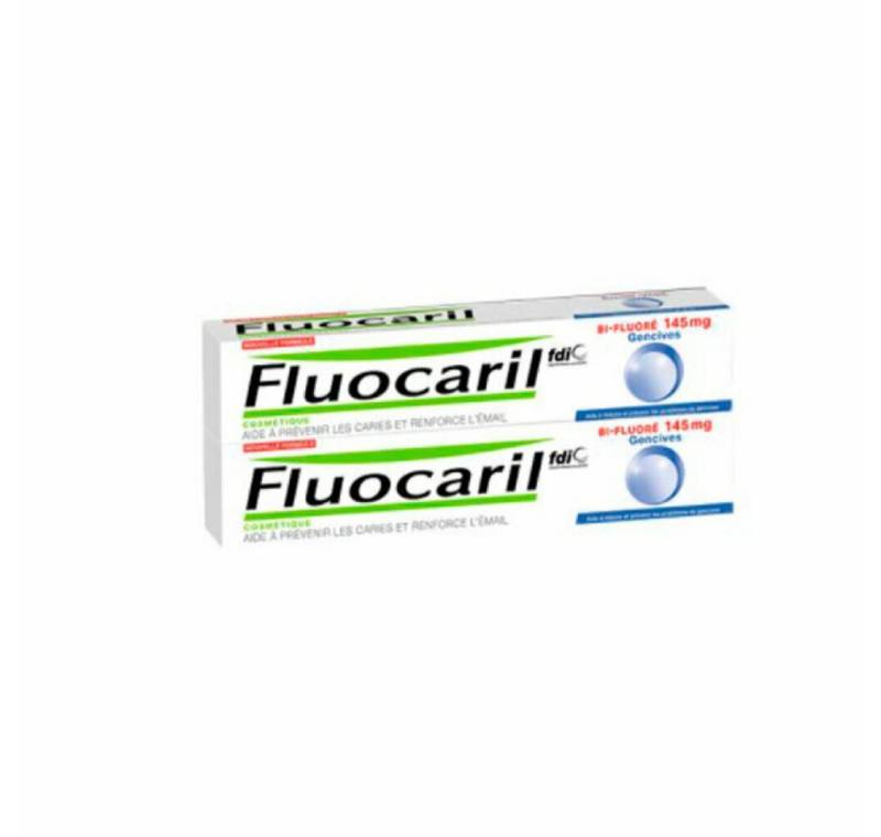 Fluocaril Zahnpasta Zahnpasta Bifluorid 145mg Pack 2 X 75ml Fluocaril Zahnpasta Zahnpasta Bifluorid 145mg Pack 2 X 75ml von Fluocaril