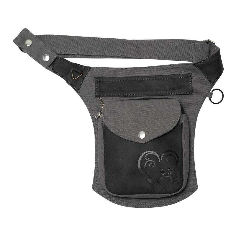 Gassitasche, Hüfttasche, Leckerlitasche, Leder von FluseHundedesign