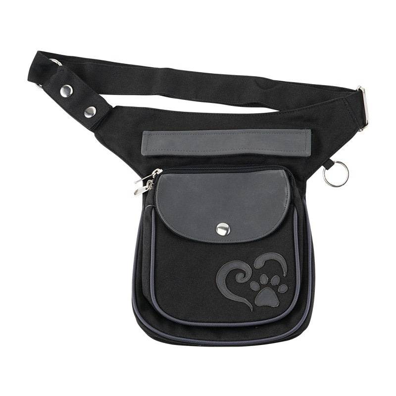 Gassitasche, Hüfttasche, Leckerlitasche, Vegan von FluseHundedesign