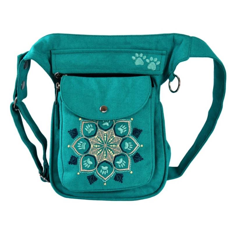 Sidebag, Hüfttasche, Gassitasche Mit Stickerei Sidebag, Hüfttasche, Gassitasche Mit Stickerei von FluseHundedesign
