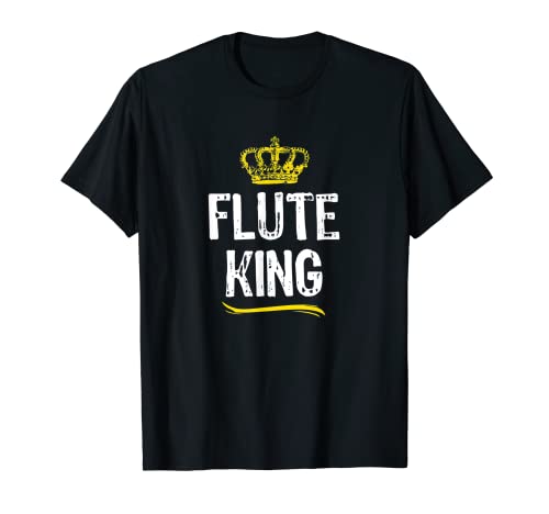 Flute King Men Boys Player Funny Cool Flutist T-Shirt Flute King Men Boys Player Funny Cool Flutist T-Shirt von Flute King Clothing
