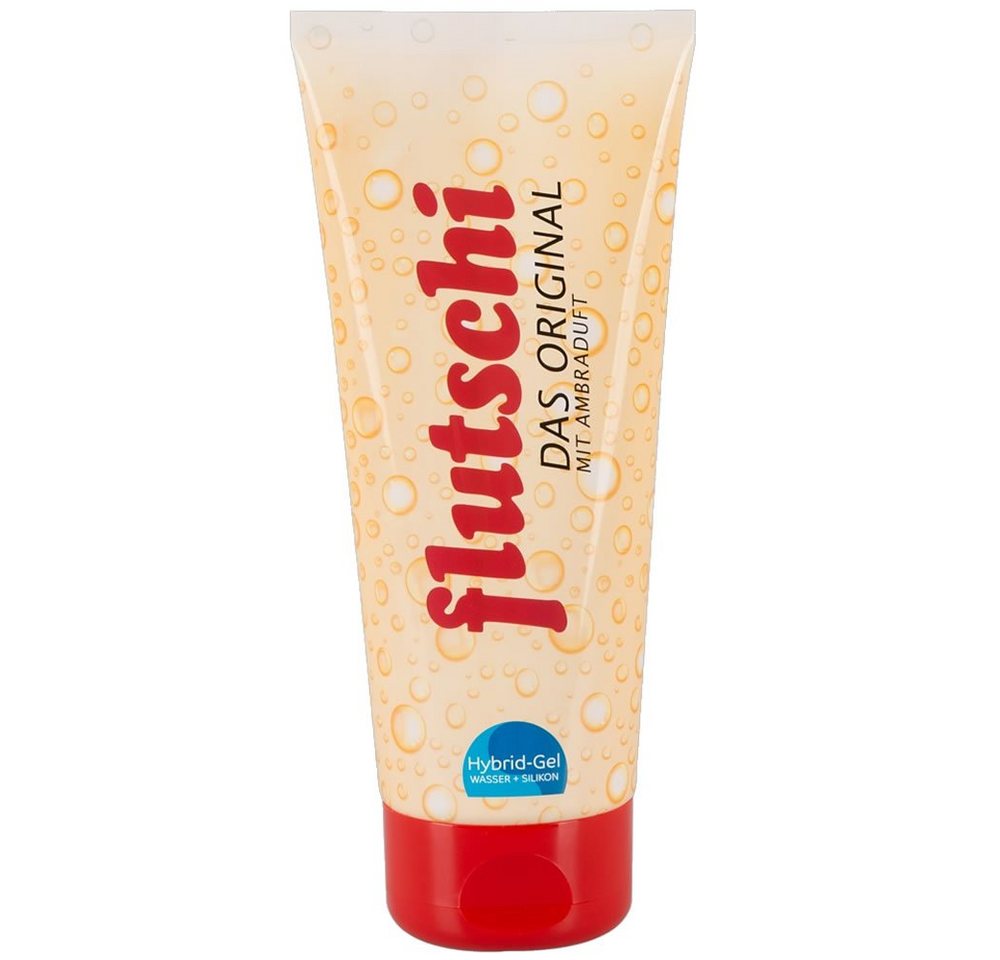 Flutschi Gleitgel Das Original - mit Ambraduft, Tube mit 200ml, 1-tlg., super glitschiges Gleitgel mit Ambra-Duft von Flutschi
