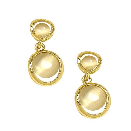 1 Paar Geometrische Elegante Ohrringe Stylish Ohrschmuck Mode Ohrnadel Legierung Textur Geeignet Für Tägliche Und Feierliche Verwendung Einzigartiger Ohrringe von Fluxioxtna