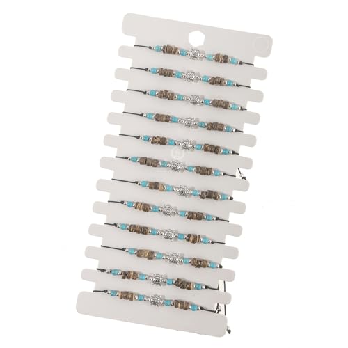 12pieces Turtles Muster Unisex Schmuckset Flexible Geflochten von Fluxioxtna