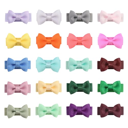 20 Pack Bowknot Haare Clip Seite Haarsperrte Für Kleinkind Bunte Haarnadel Entenbill Clip Haarzubehör Für Tägliche Verschleiß 20 Pack Bowknot Haare Clip Seite Haarsperrte Für Kleinkind Bunte Haarnadel Entenbill Clip Haarzubehör Für Tägliche Verschleiß von Fluxioxtna