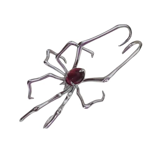 Alternative Stile Spinnen Ohrmanschette Handwerk Von Praktischen Legierungen Komfortabel Für Musikfestivals Und Partys Geeignet von Fluxioxtna