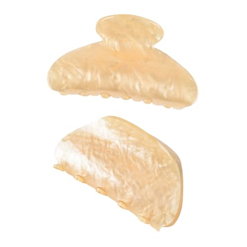 Einzigartige Große Große Haarklaue Clip Ponytail Klaue Breites Haarhalter Barrettes Haare Schmuck Haar Ornamente von Fluxioxtna