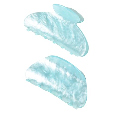 Einzigartige Große Große Haarklaue Clip Ponytail Klaue Breites Haarhalter Barrettes Haare Schmuck Haar Ornamente von Fluxioxtna