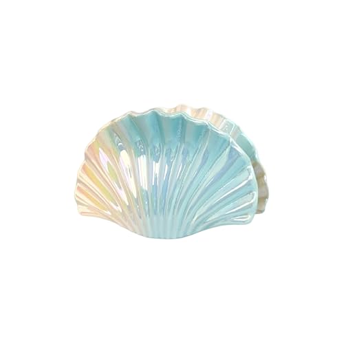 Einzigartige Muschel Große Haarklauen Clip Ponytail Claw Muschel Haarhalter Barrettes Haare Haarthaar Ornamente von Fluxioxtna