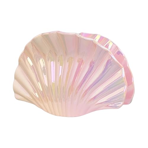 Einzigartige Muschel Große Haarklauen Clip Ponytail Claw Muschel Haarhalter Barrettes Haare Haarthaar Ornamente von Fluxioxtna