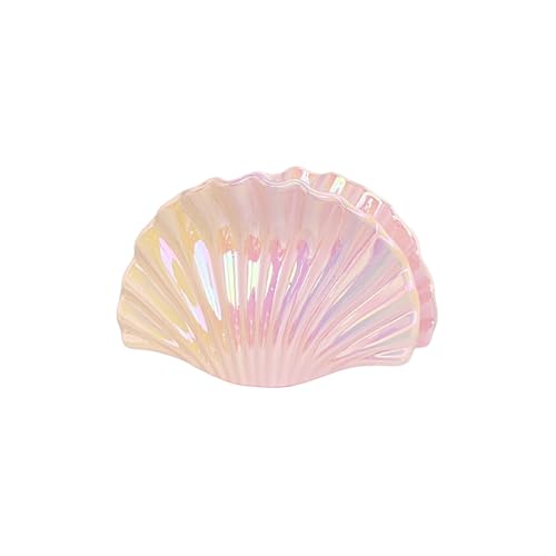Einzigartige Muschel Große Haarklauen Clip Ponytail Claw Muschel Haarhalter Barrettes Haare Haarthaar Ornamente von Fluxioxtna