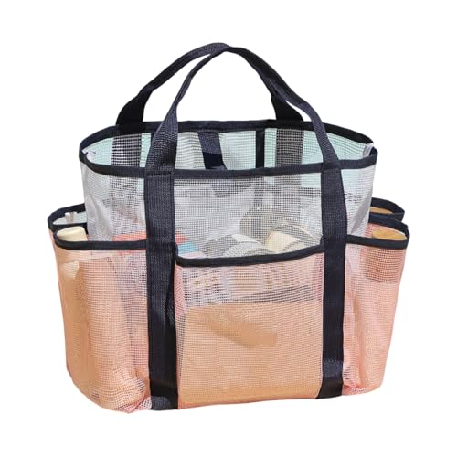 Fluxioxtna Duschbeutel Doppelschicht Beach Bag Toilettenbad Organisatoren Für Travel Gym College Schlafsäle Strand Dusche Toila Bad Organizer Mit von Fluxioxtna