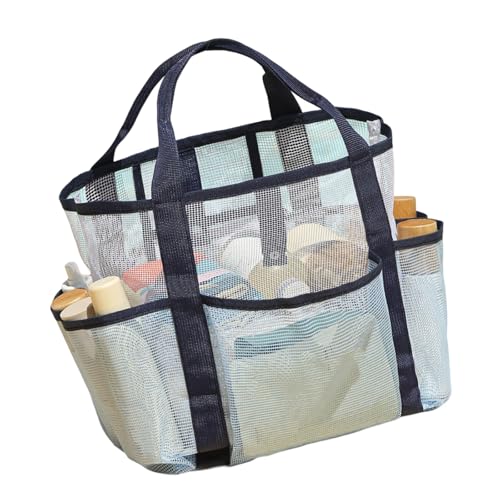 Fluxioxtna Duschbeutel Doppelschicht Beach Bag Toilettenbad Organisatoren Für Travel Gym College Schlafsäle Strand Dusche Toila Bad Organizer Mit von Fluxioxtna
