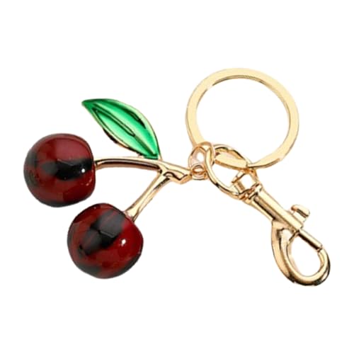 Fluxioxtna Einzigartige Harzkirschen Anhänger Mit Leopardenmuster Designs Geldbeutel Für Modische Frauen Und Accessoire Sammler von Fluxioxtna