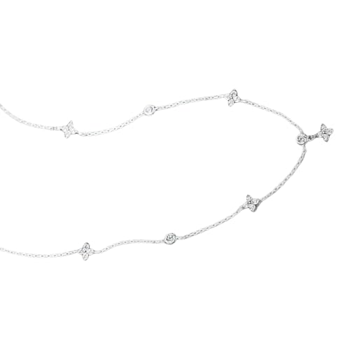 Fluxioxtna Elegante Anhänger Halskette Vier Blattpflanzen Halskette Halskette Moderne Ketten Halskette Für Verschiedene Anlässe Geeignet von Fluxioxtna