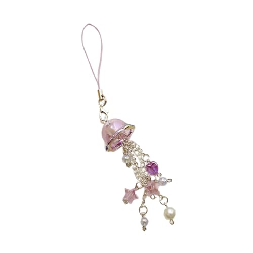 Fluxioxtna Elegante Stern Und Perlenwinde Klopfen Zarte Stern Und Perlenwinde Chimes Telefon Lanyard Um Ihren Wohnraum Zu Verbessern von Fluxioxtna