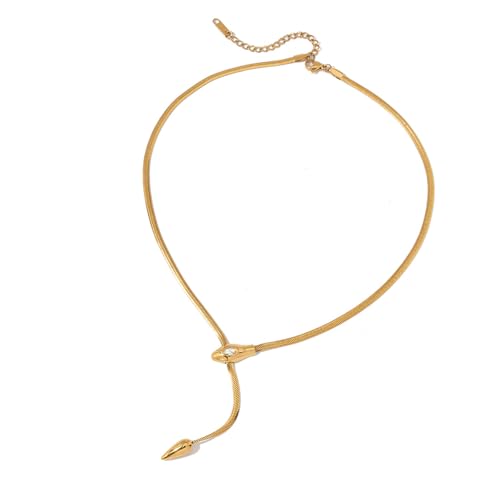 Fluxioxtna Elegante Y Symbol Halskette Aus Anlaufbeständigem Edelstahl Mit Premium Zirkonakzent Schlüsselbeutel Kette Schmuck Luxuriöses Edelstahl Mode Halskette von Fluxioxtna