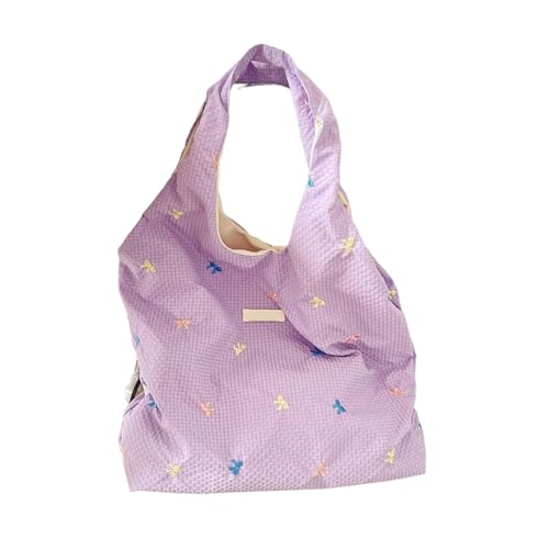 Fluxioxtna Frauen Bögen Achselbeutel Große Kapazität Handtasche All Matching Unterarmtasche Koreanische Stile Schulter Pendeln Koreanische Stile Achsel von Fluxioxtna