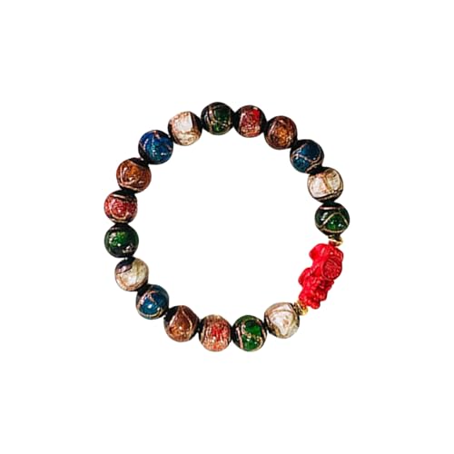 Fluxioxtna Handgefertigtes Tierarmband Perlen Handchain Fashion Accessoire Stylischer Schmuck Für Den Anziehung Wohlstand Und Erfolg von Fluxioxtna