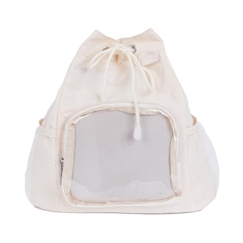 Fluxioxtna Itabag Rucksäcke Schöne Pin Display Kordeltrackpäckchen Mit Einsätzen Itabag Daypack Reisetasche Für Frauen Männer Transparente Daypack Reisetaschen von Fluxioxtna