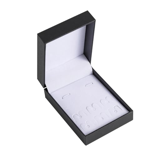 Fluxioxtna Kratzerfeste Manschettenknopf Schmuckschatulle Für Hemden Eleganter Kunststoff Accessoires Aufbewahrungsorganisator Reisen Cufflink Geschäftsreisen von Fluxioxtna