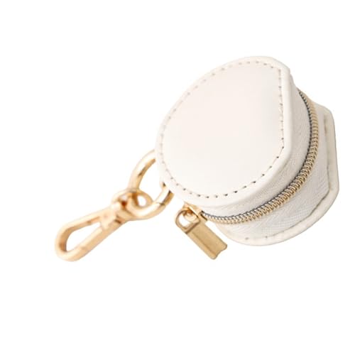 Fluxioxtna Miniaturschmuck Lagerbehälter Schlüsselbundhalter Wasserdichtes PU Lederbeutel Für Eheringe Halsketten Ohrringe wasserdichte Schmuckbeutel Mit Reißverschluss von Fluxioxtna