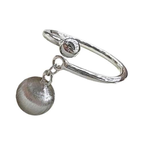Fluxioxtna Mode Offene Endringe Einzigartige Gebürstete Kugel/Würfelform Ringe Stylischer Frauen Schmuck Für Trendige Alltagsbekleidung Alltags Fluxioxtna Mode Offene Endringe Einzigartige Gebürstete Kugel/Würfelform Ringe Stylischer Frauen Schmuck Für Trendige Alltagsbekleidung Alltags von Fluxioxtna
