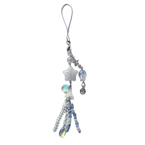 Fluxioxtna Praktische Qualle Perle Telefonkette Handgefertigtes Modezubehör Um Ihren Täglichen Täglichen Gebrauch Casual Wear Jellyfish Keychain Zu Verbessern von Fluxioxtna