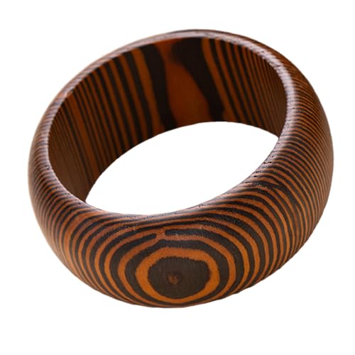 Fluxioxtna Retro Breite Hölzerne Armreifen Benutzerfreundliche Handgefertigte Schmuck Glatte Oberflächen Leichte Robuste Handgelenk Manschette Für Frauen Männer Dekorative Holzarmmanschette Fluxioxtna Retro Breite Hölzerne Armreifen Benutzerfreundliche Handgefertigte Schmuck Glatte Oberflächen Leichte Robuste Handgelenk Manschette Für Frauen Männer Dekorative Holzarmmanschette von Fluxioxtna