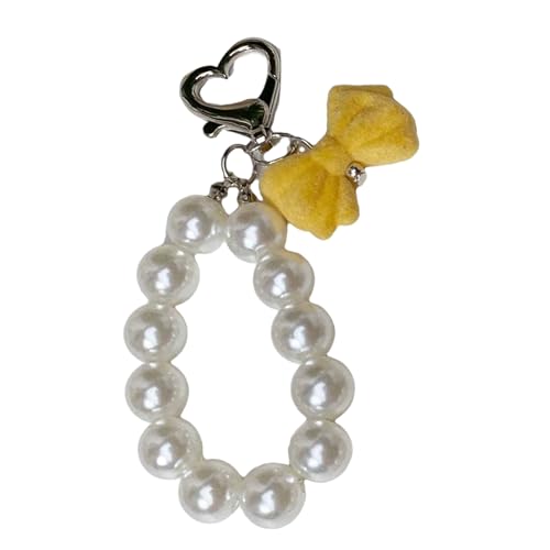 Fluxioxtna Stilvoller Bowknot Mit Perlen Vielseitiger Schmuck Mode Accessoire Tragbar Für Freizeitkleidung Und Formelle Veranstaltungsoutfits von Fluxioxtna