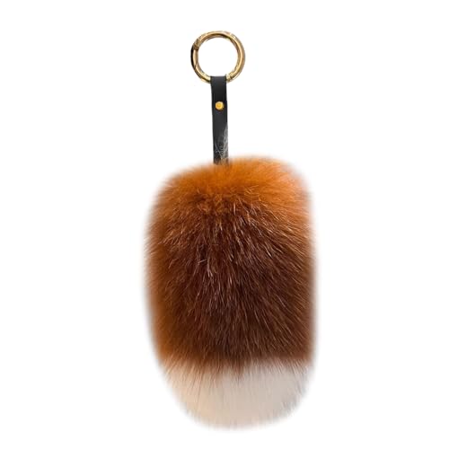 Fluxioxtna Stylish Animal Tail Keychain Charme Anhänger Handtasche Hangende Dekoration Buntes Schlüsselling Geburtstagsgeschenk Für Frauen Mädchen von Fluxioxtna