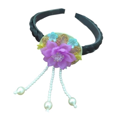 Fluxioxtna Stylish Koreanisch Inspiriertes Stirnbänder Stilvolle Koreanische Kopfbedeckung Accessoire Für Mädchen Perfekt Für Tanzshows Und Veranstaltung von Fluxioxtna