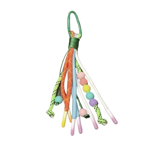 Fluxioxtna Sweet Keychain Mit Kreativem Design Der Handgewebten Schlüsselkette Ornament Anhänger Für Den Täglichen Gebrauch Und Die Taschendekoration von Fluxioxtna