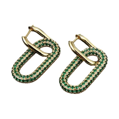 Frau Ohrringe Sternform Ohrschnallen Anhänger Mode Ohrschmuck Kupferstruktur Für Passende Mode Outfits Geometrischer Dangle von Fluxioxtna