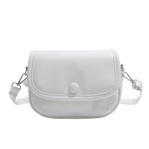Frauen Bag Korean Styles Umhängetasche PU Leder Crossbody Einfache Kleine Quadratische Stilvolle Boten Für Tägliche Frauen Crossbody Small Square Schulter PU Leder Messenger von Fluxioxtna