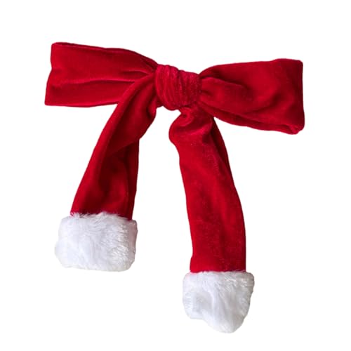 Mädchen Flache Clip Bogen Haarnadel Ornamente Bowknot Barrette Für Frauen Mädchen Trauben Haarschleife Süße Weihnachtsfoto Requisiten Requisiten von Fluxioxtna