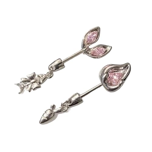 Mode Tierthema Durchbohrte Ohrhörer Schmuck Kristalle Dekoration Trendy Accessor von Fluxioxtna