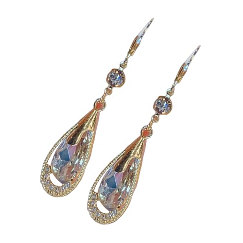 Multifirtional Water Drop Ohrringe Party Accessoires Trendy Ohrschstene Modelegierung Textur Für Verschiedene Outfits Mode von Fluxioxtna