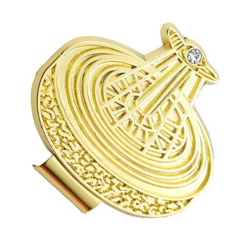 Fluxioxtna Stilvolle Metallkappen Clip Anhänger Abzeichen Einzigartige Dekoration Hat Accessoire Perfekt Zur Verbesserung Ihrer Hutsammlung von Fluxioxtna