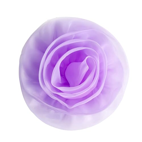 Fluxioxtna Übergroßer 3D Blumenbrosch Blumen Accessoire Für Kleidung Und Heimkore Mit Realistischer Polyesterstextur von Fluxioxtna