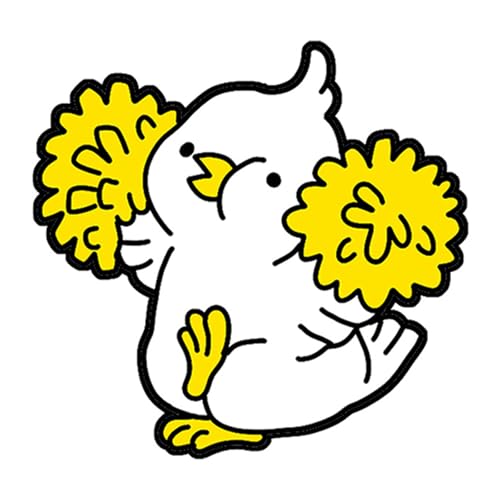 Verspielte Animal Revers Pin Cartoon Chick Brosche Vielseitige Bag Dekoration Alloy Kleidungszubehör Für Lässige Outfits Mode Frauenjacke Pin von Fluxioxtna