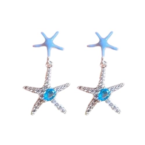Verstellbar Ohne Stechende Ohrschmuck Für Frauen Strand Urlaub Sternenfische Muschelmanschetten Mit Silikonpolster Designs Seesternohrringe Empfindlich von Fluxioxtna