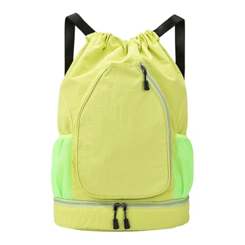 Waterdichtes Wasserdurchbrenner Oxford Rucksack Funktionaler Kordelstring Tennisgetriebe Mit Ergonomischem Für Sportlerin Verstärkt von Fluxioxtna