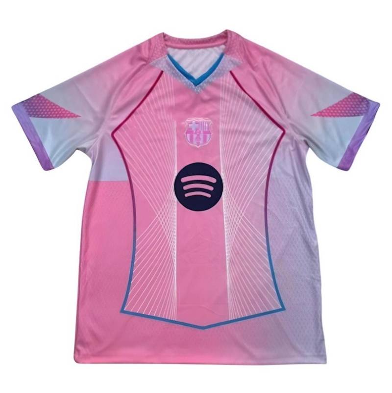 Rosa Barcelona 2025 Fußballtrikot - Kinder & Erwachsene Premium Handarbeit von Fluxmind