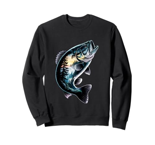 Angeln Outdoor Wald Natur Männer Frauen Wildlife Fischer Sweatshirt Angeln Outdoor Wald Natur Männer Frauen Wildlife Fischer Sweatshirt von Fly Fishing Trout Fisherman Nature Lovers