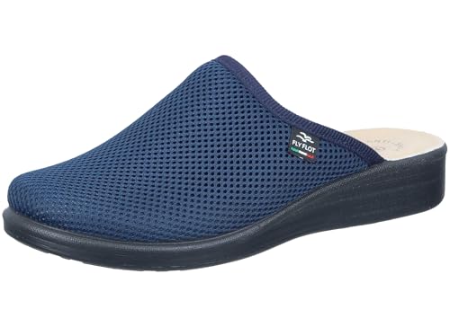 FLY FLOT Damen Pantoffel MESHGEWEBE Lederdecksohle NATURFORM von Fly Flot
