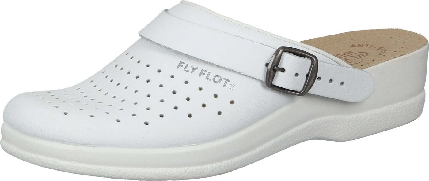 Fly Flot Clogs Pantoffel aus echtem Leder von Fly Flot